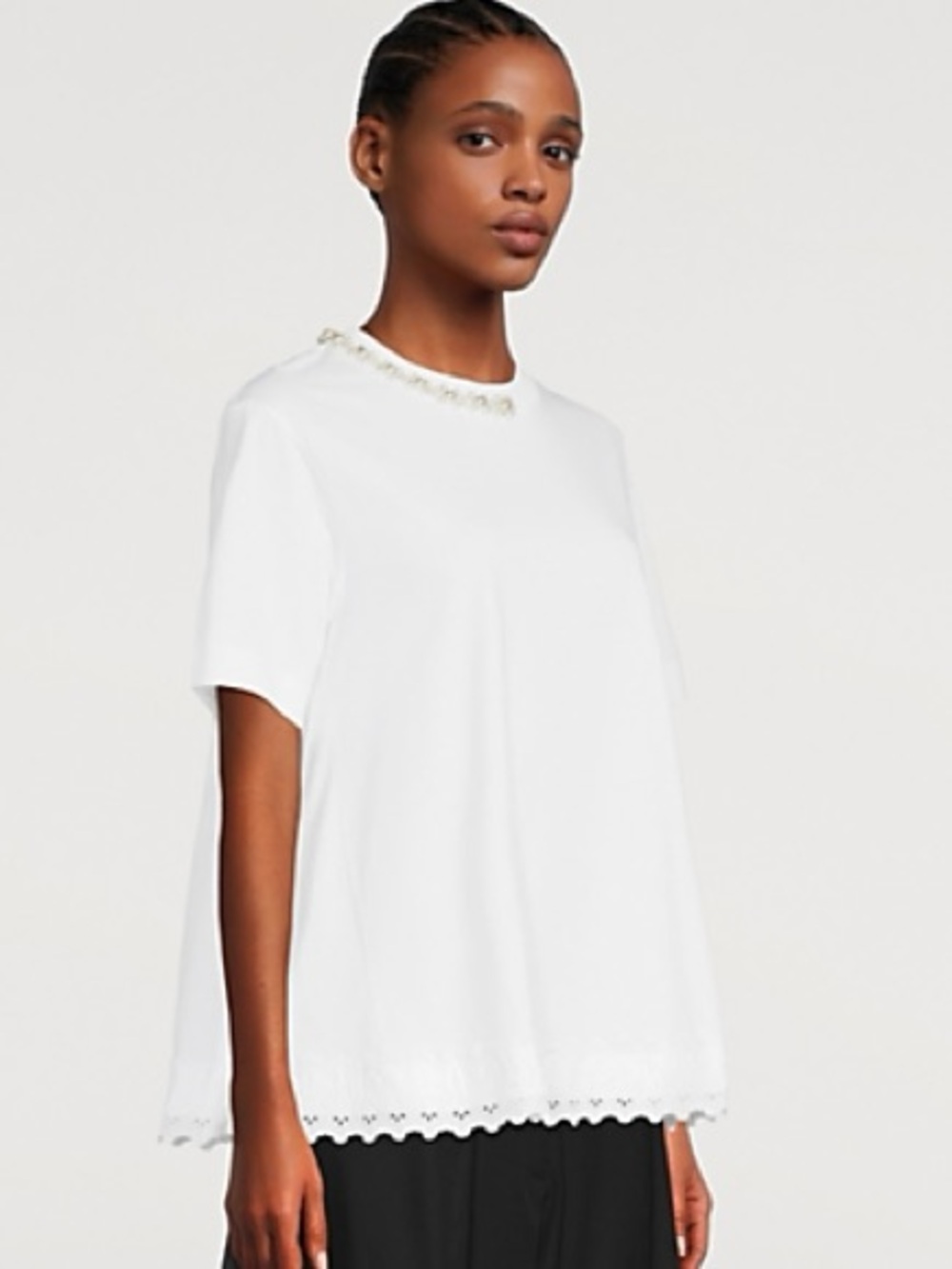 Simone Rocha Bateau Oversized Tee - Picture 2 of 9